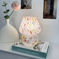 Contemporary Creative Oval Glass 1-Light Table Lamp For Living Room