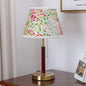 Traditional Vintage Drum Iron Fabric 1-Light Table Lamp For Living Room