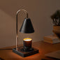 Modern Minimalist Drum Marble Iron 1-Light Melting Wax Table Lamp For Living Room