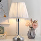 Modern Minimalist Drum Iron Fabric 1-Light Table Lamp For Living Room