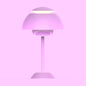 Contemporary Nordic Mushroom Iron USB LED Table Lamp For Living Room