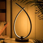 Modern Minimalist Water Drops Spiral Aluminum Silicone USB LED Table Lamp For Bedroom
