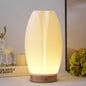 Contemporary Creative USB 3D Curved Wave Tulip Hedgehog Wood Base PLA LED Table Lamp Night Light For Bedroom
