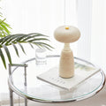 Contemporary Creative USB Rechargeable Mushroom Arc Stone LED Table Lamp For Bedroom