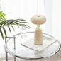 Contemporary Creative USB Rechargeable Mushroom Arc Stone LED Table Lamp For Bedroom