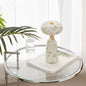 Contemporary Creative USB Rechargeable Mushroom Arc Stone LED Table Lamp For Bedroom