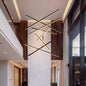 Scandinavian LED Linear Chandelier