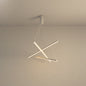 Scandinavian LED Linear Chandelier