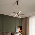 Scandinavian LED Linear Chandelier