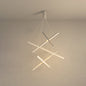 Scandinavian LED Linear Chandelier