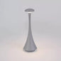Modern Minimalist Bottle Semicircle Aluminum Acrylic LED Table Lamp For Bedroom