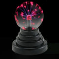 Modern Art Deco Magic Static Ion Glass Ball LED USB Night Light Table Lamp For Bedroom