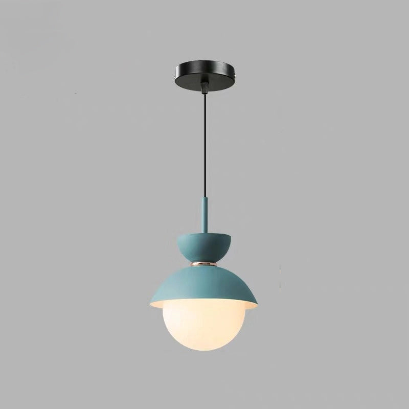 Scandinavian Globe Glass Pendant Light
