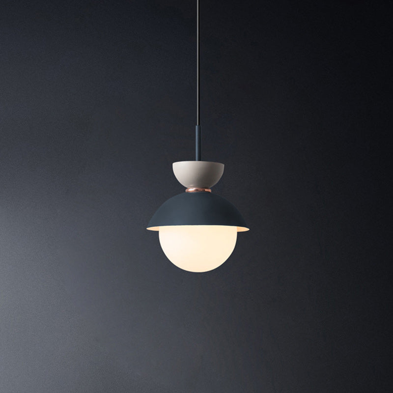 Scandinavian Globe Glass Pendant Light