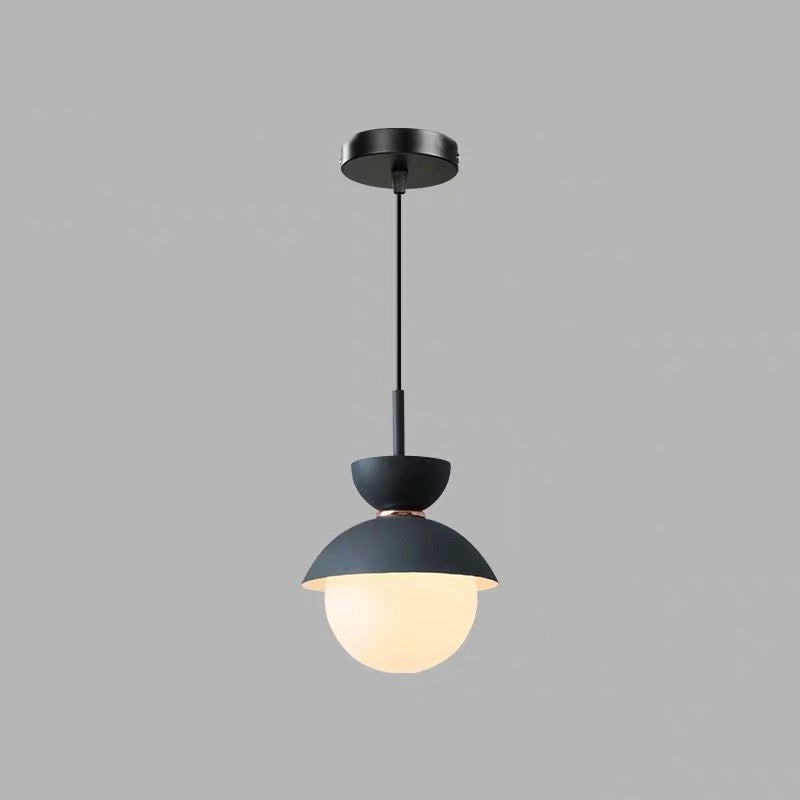 Scandinavian Globe Glass Pendant Light