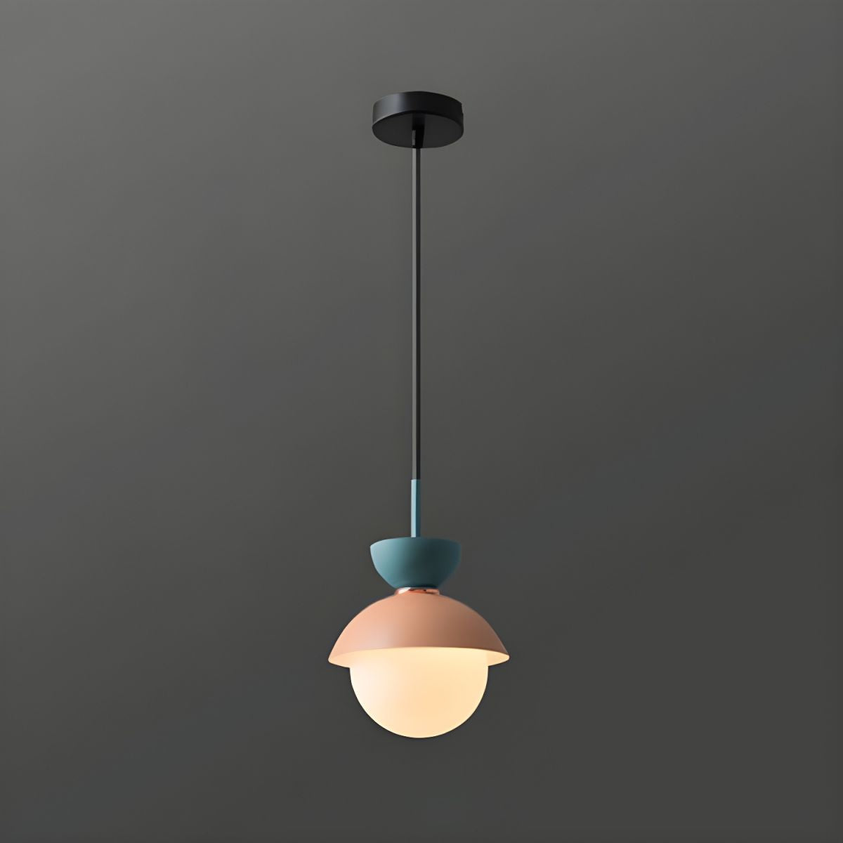 Scandinavian Globe Glass Pendant Light