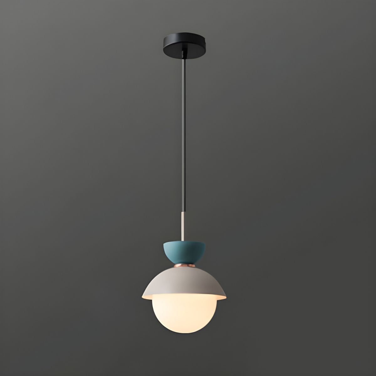 Scandinavian Globe Glass Pendant Light