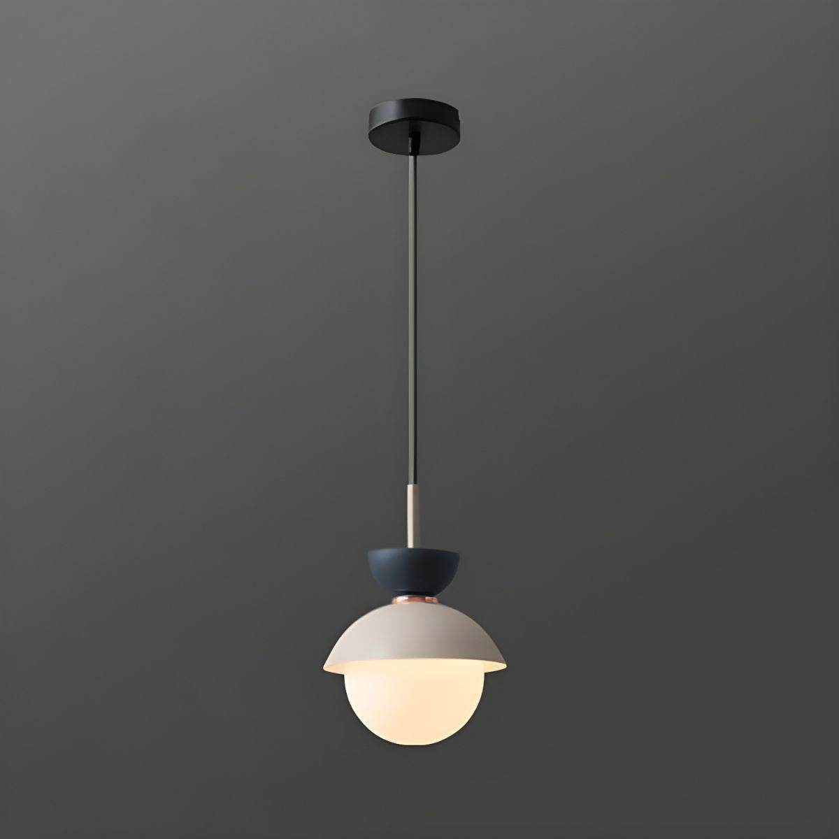 Scandinavian Globe Glass Pendant Light
