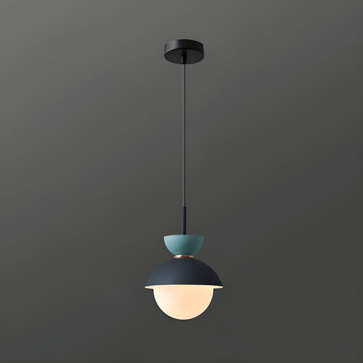 Scandinavian Globe Glass Pendant Light