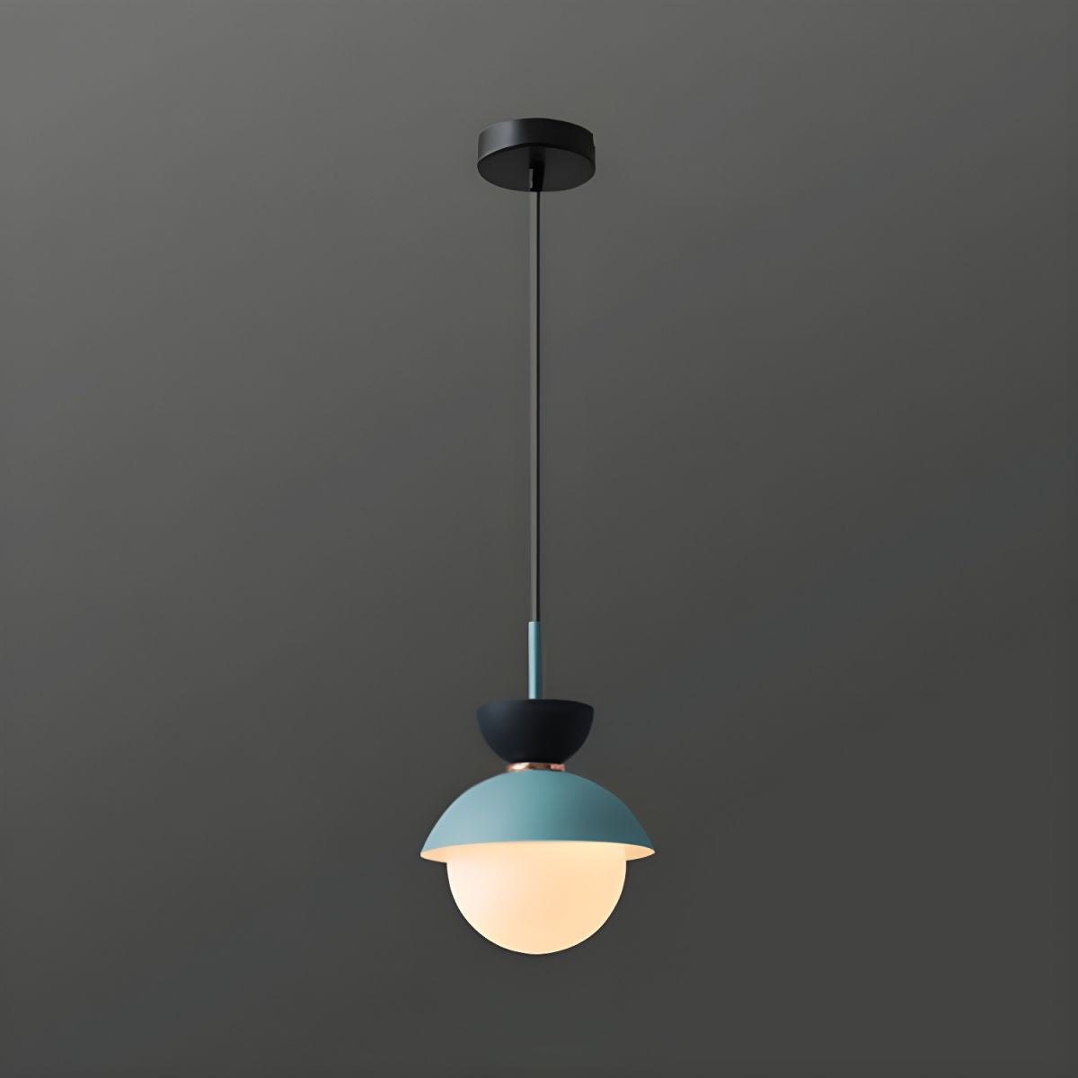 Scandinavian Globe Glass Pendant Light