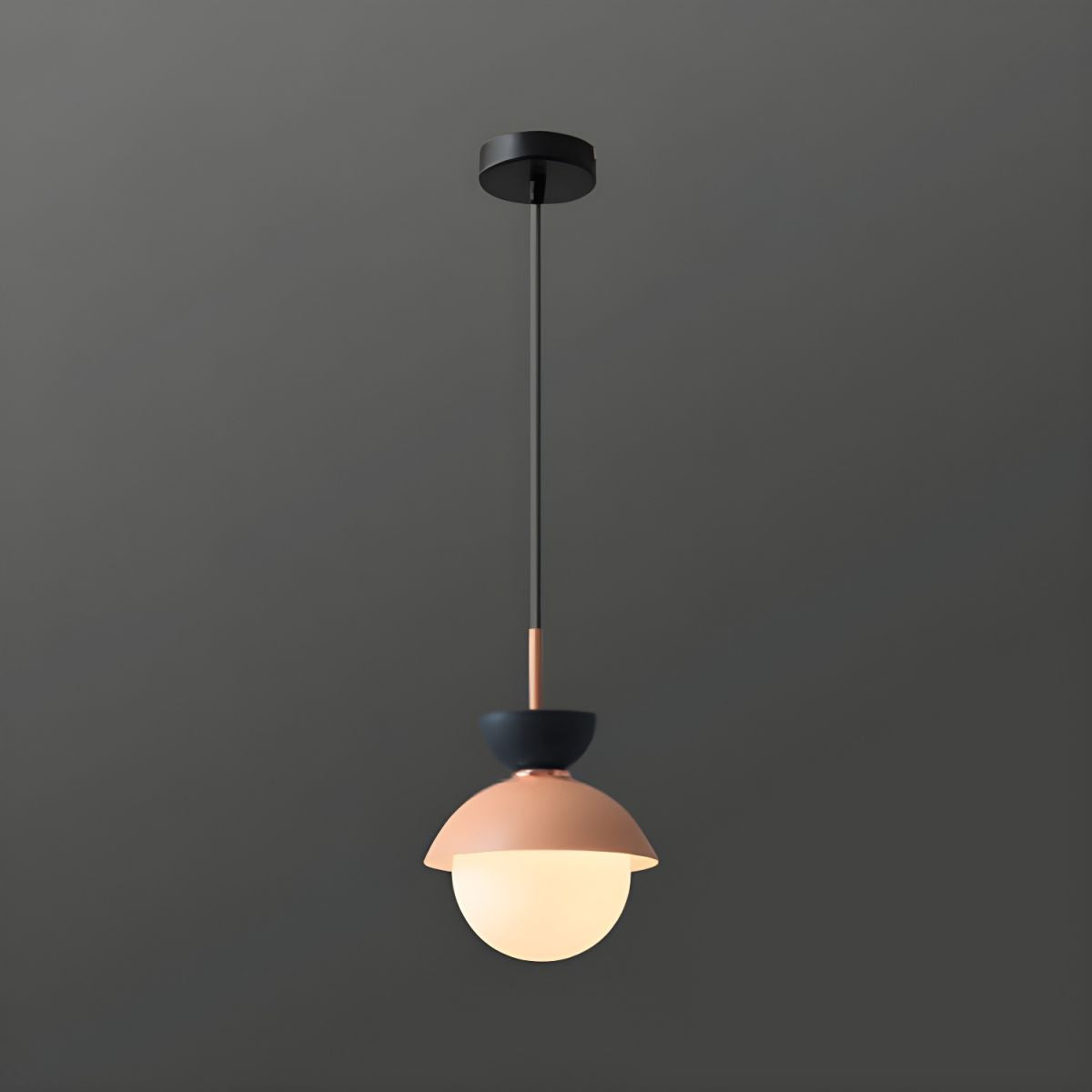Scandinavian Globe Glass Pendant Light
