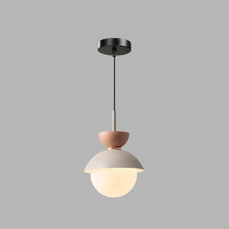 Scandinavian Globe Glass Pendant Light
