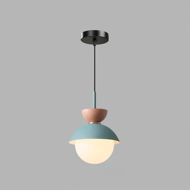 Scandinavian Globe Glass Pendant Light