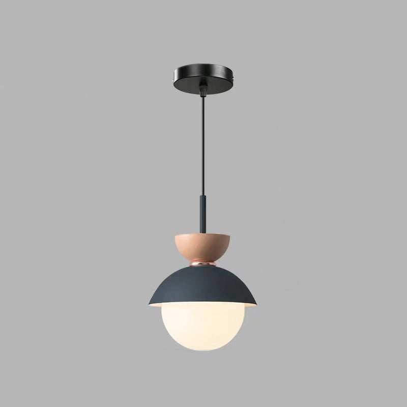 Scandinavian Globe Glass Pendant Light