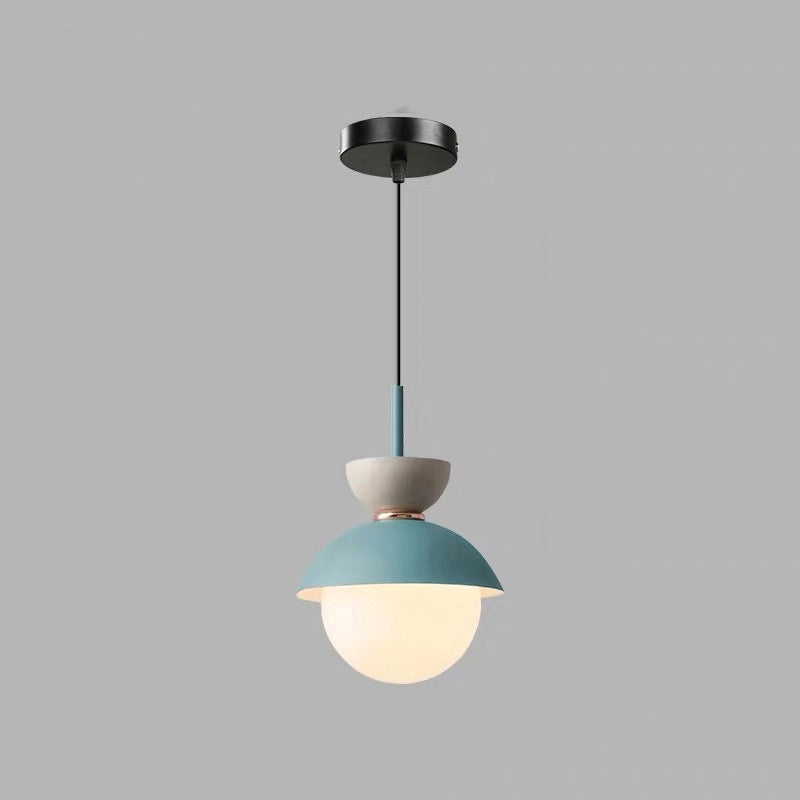 Scandinavian Globe Glass Pendant Light