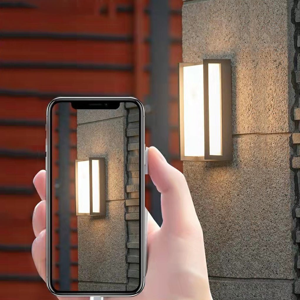 Rectangular ABS Outdoor Light