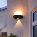 Modern Minimalist Round Aluminum LED Waterproof Wall Sconce Lamp For Outdoor Patio