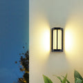 Contemporary Industrial Aluminum Acrylic LED Waterproof Outdoor Wall Sconce Lamp For Garden