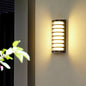 Contemporary Industrial Aluminum Acrylic LED Waterproof Outdoor Wall Sconce Lamp For Garden