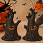 Contemporary Creative Ghost Face Stump Plastic LED Night Light Table Lamp For Bedroom