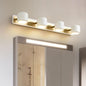 Modern Simplicity Cylinder Iron LED Vanity Light Mirror Front Wall Sconce Lamp For Bathroom
