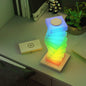 Contemporary Creative Plastic Cube Stacking Wireless Charging USB LED Table Lamp For Bedroom