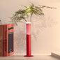Modern Minimalist Flower-insertable Plastic Column USB Rechargeable LED Table Lamp For Bedroom