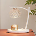 Contemporary Simplicity Boat Glass Globe Shade Hardware 1-Light Melting Wax Table Lamp For Bedroom