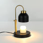 Contemporary Nordic Iron Round Liftable 1-Light Melting Wax Table Lamp For Bedroom