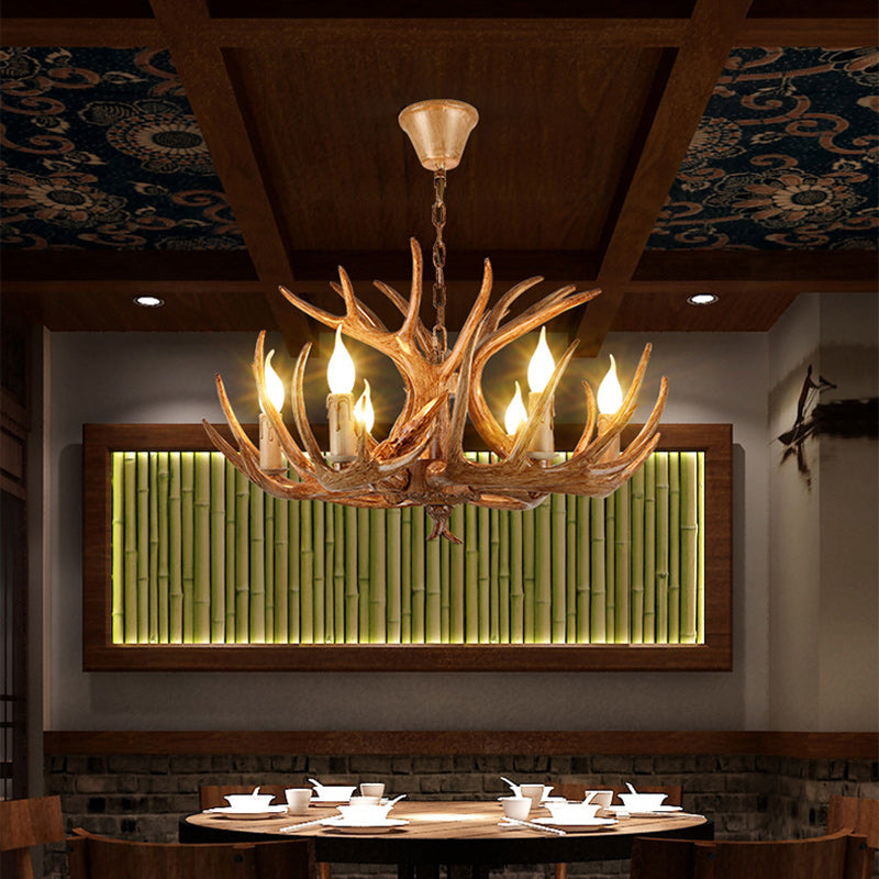 Art Deco Antler Chandelier