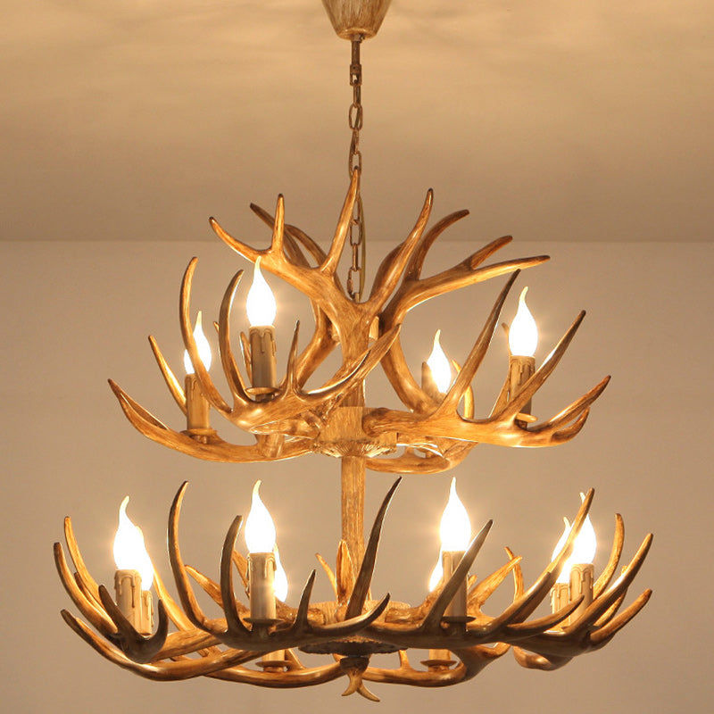 Art Deco Antler Chandelier