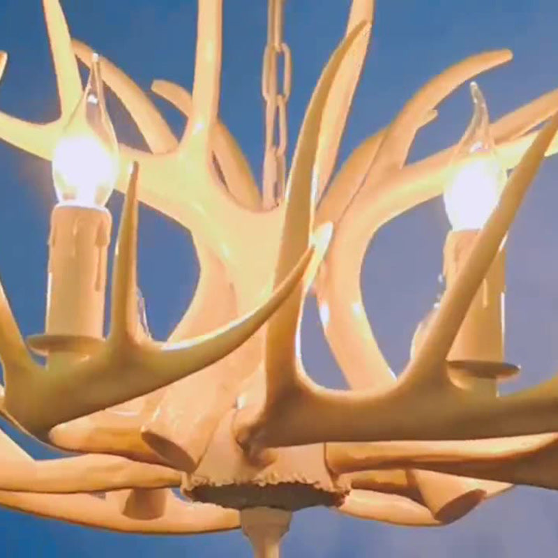 Art Deco Antler Chandelier