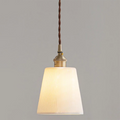 Scandinavian Copper & Ceramic Pendant Light