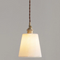 Scandinavian Copper & Ceramic Pendant Light