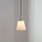 Scandinavian Copper & Ceramic Pendant Light