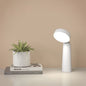 Modern Minimalist Portable USB Magnifier Shape Round Cylinder ABS LED Table Lamp For Bedroom
