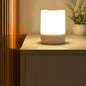 Modern Minimalist USB Round Cylinder ABS LED Table Lamp For Bedroom