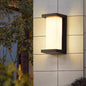 Modern Minimalist Waterproof Rectangle Oval PC Aluminum LED Wall Sconce Lamp For Outdoor