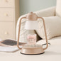 Contemporary Creative Horse Lamp Round Oval Iron 1-Light Melting Wax Table Lamp For Bedroom