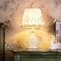 Traditional Vintage Sphere Ceramic Fabric 1-Light Table Lamp For Bedroom